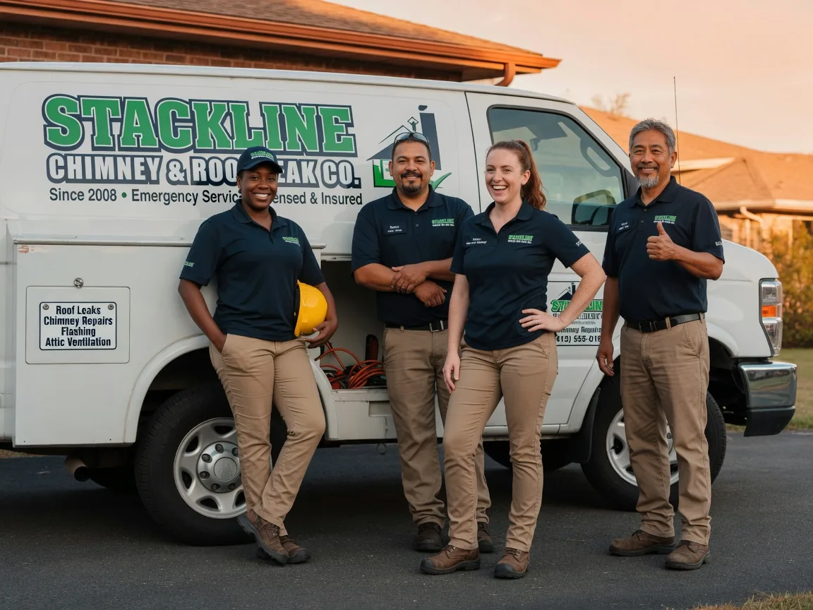 Chimney flashing repair company in Oriska, ND